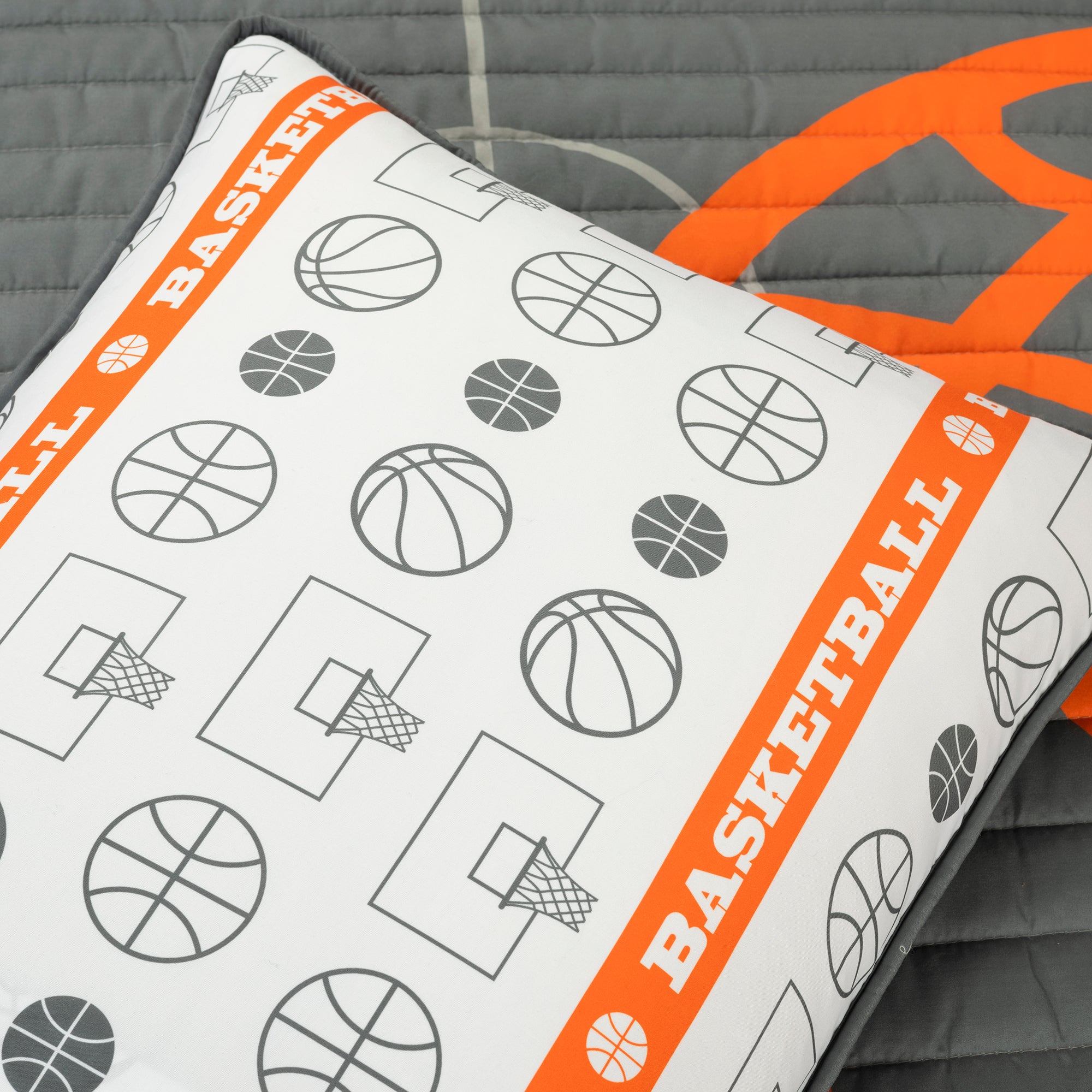 Basketball Game Quilt Set