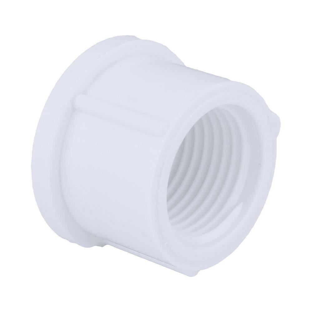 Charlotte Pipe 12 in. PVC FPT Schedule 40 Pressure Cap PVC021170800HD