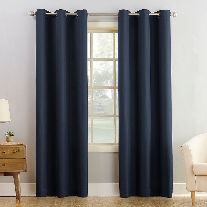 No. 918 1-Panel Montego Casual Textured Grommet Window Curtain