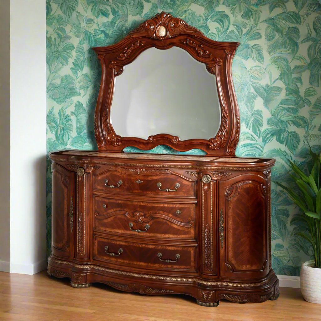 Cortina Dresser and Mirror