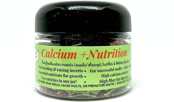 KatsAquatics Calcium + Nutrition Tablets Fish Food， 1.7-oz jar