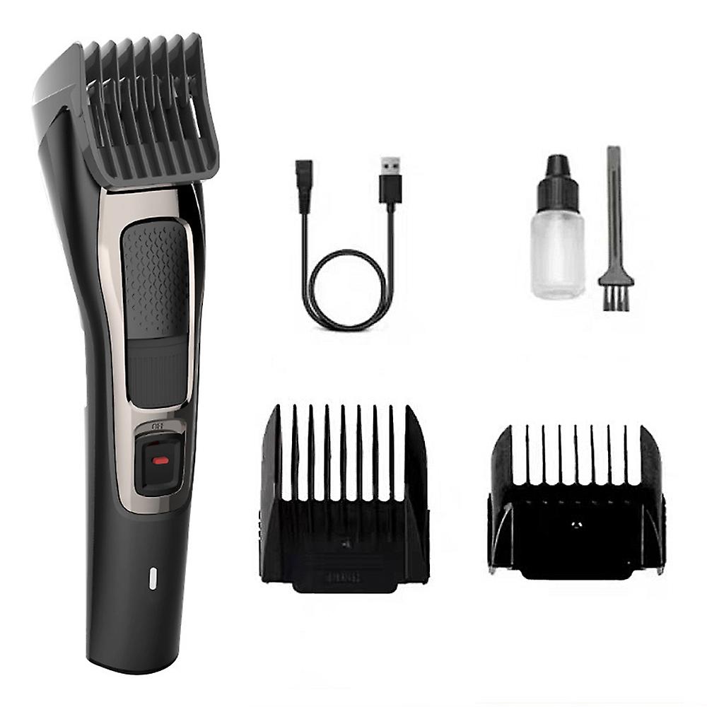 Black Enchen Electric Hair Cutter Rechargeable Professional Hair Trimmer Hair Cutting Machine Haircut Tool Men Beard Trimmer