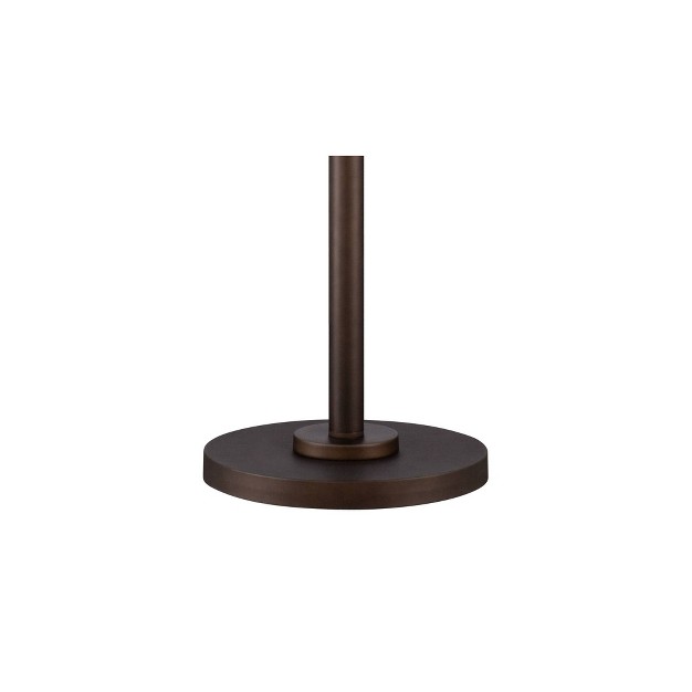 Tall Oil Rubbed Bronze Led Frosted Glass Shade For Living Room Bedroom Home