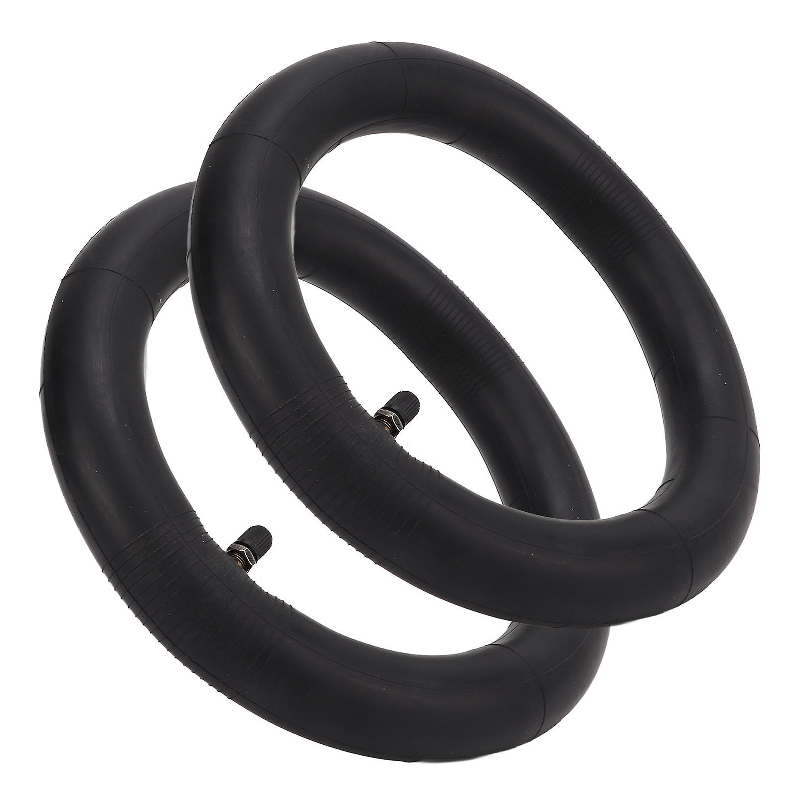 2 Sets 10x2.0 Straight Valve Inner Tube Inflatable Tire Inner Tube With Bike Tire Lever