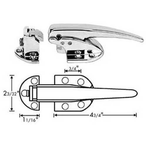 Kason 10930C00004 Latch (W/Strike)