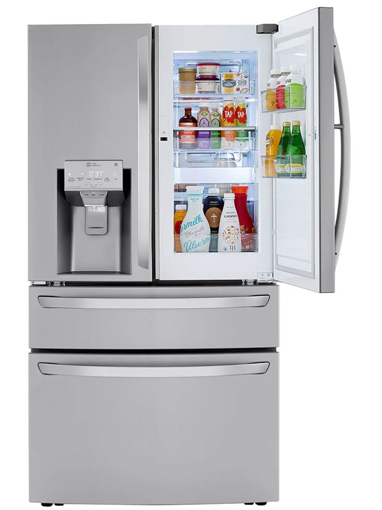 LG 30 Cu. Ft. PrintProof Stainless Steel Smart Wi-Fi Enabled Refrigerator With Craft Ice Maker