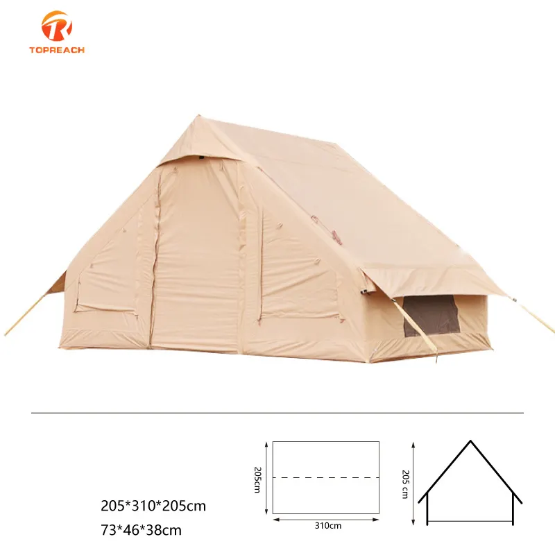 Outdoor Glamping Tent Water Proof Inflatable House Giant Camping Tents For Events