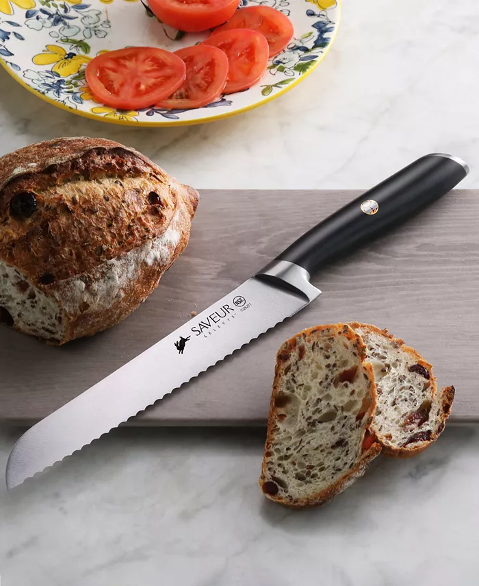 SAVEUR SELECTS Voyage Series 8 Forged German Steel Bread Knife