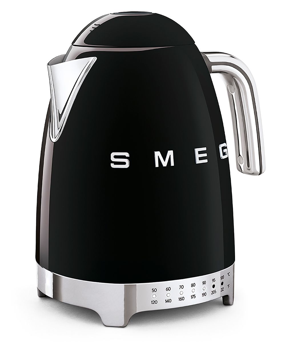 Smeg 50's Retro Style Black Variable Temperature Kettle