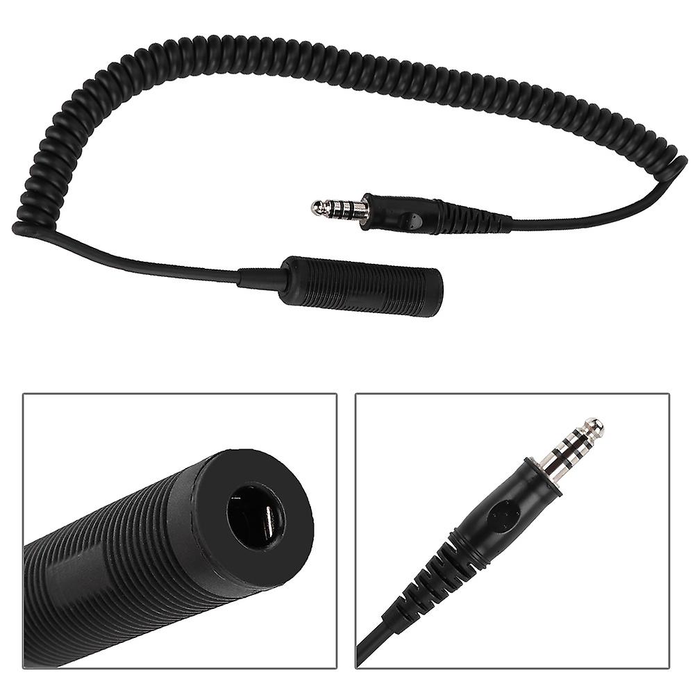 U-92a/u To U-174/u Helicopter Military Headphone Extension Line Cable For Helicopter / Military