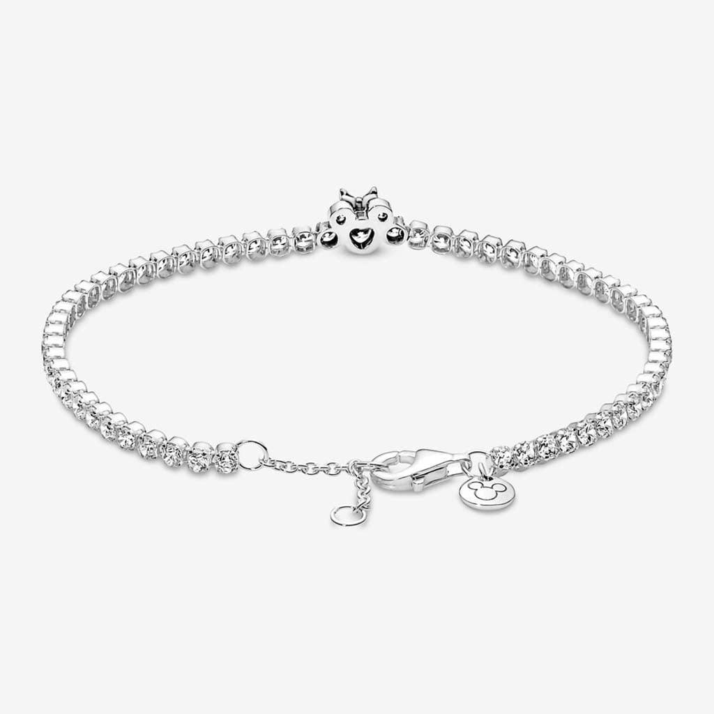 PANDORA  Disney Minnie Mouse Tennis Bracelet