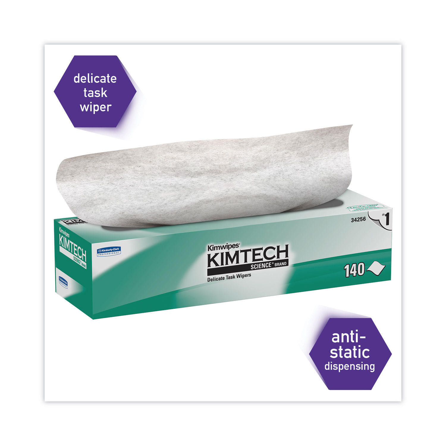 Kimwipes Delicate Task Wipers by Kimtechandtrade; KCC34256CT