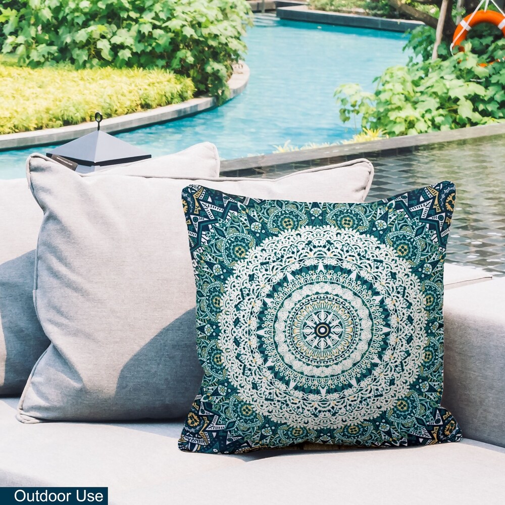 Indoor Outdoor Waterproof Throw Pillows 18''x18'' with Inserts for Your Patio Furniture  Chairs  Indoor Décor