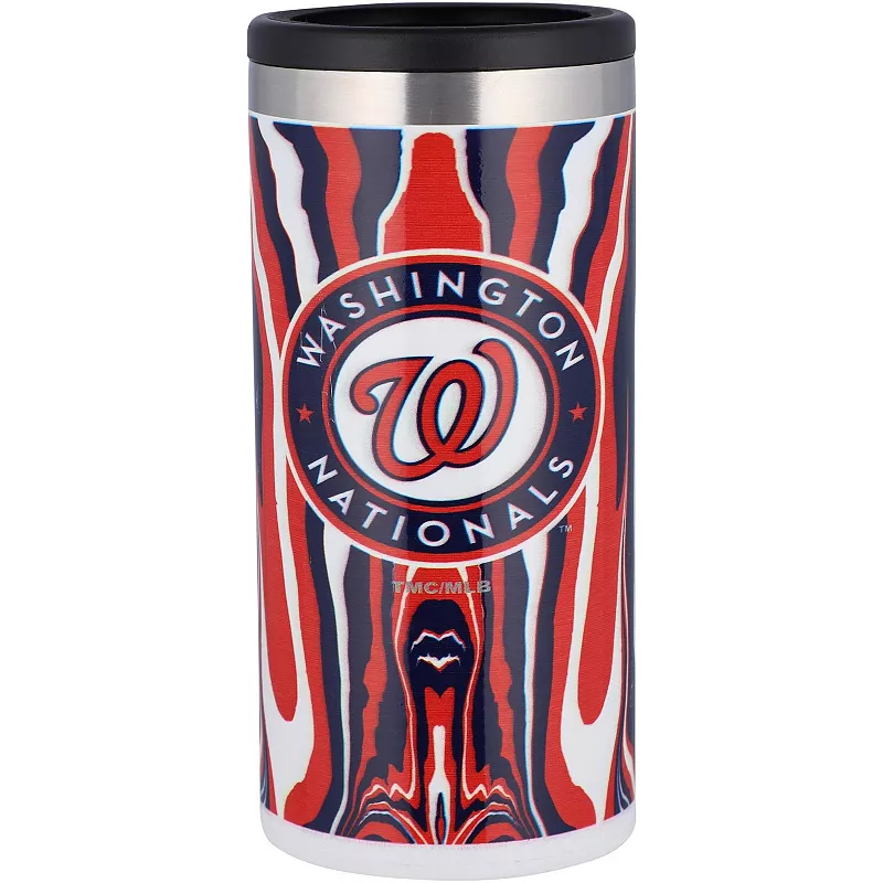 Washington Nationals 12oz. Tie-Dye Slim Can Holder