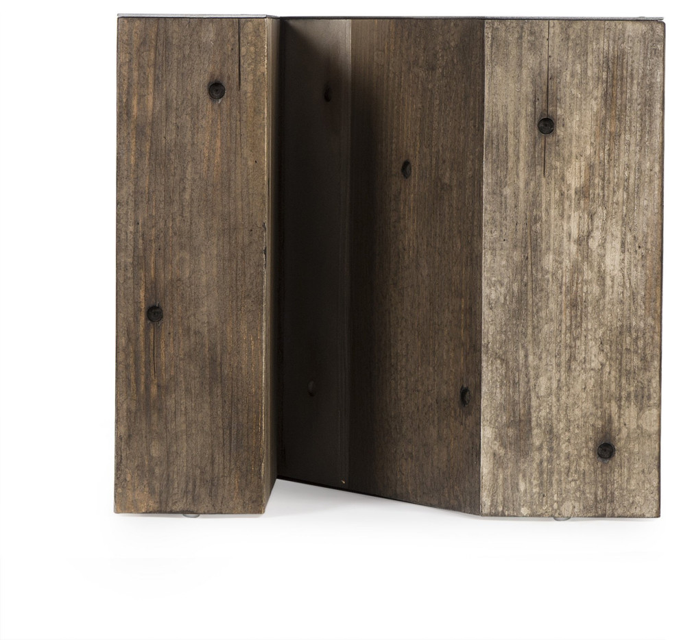 N Letter Side Table   Industrial   Side Tables And End Tables   by Peachtree Fine Furniture  Houzz