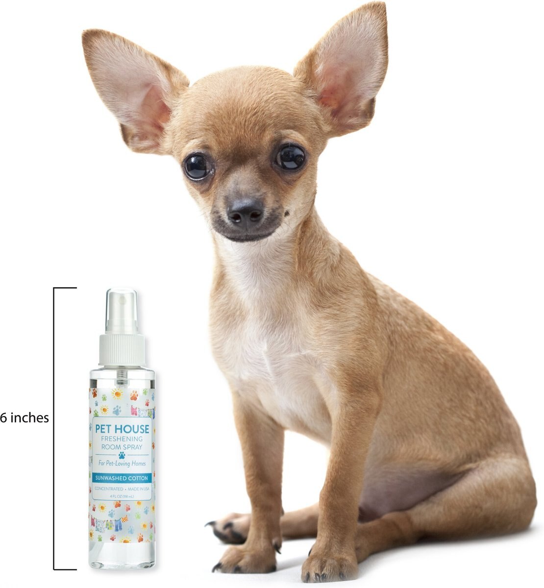 Pet House Sunwashed Cotton Freshening Room Spray