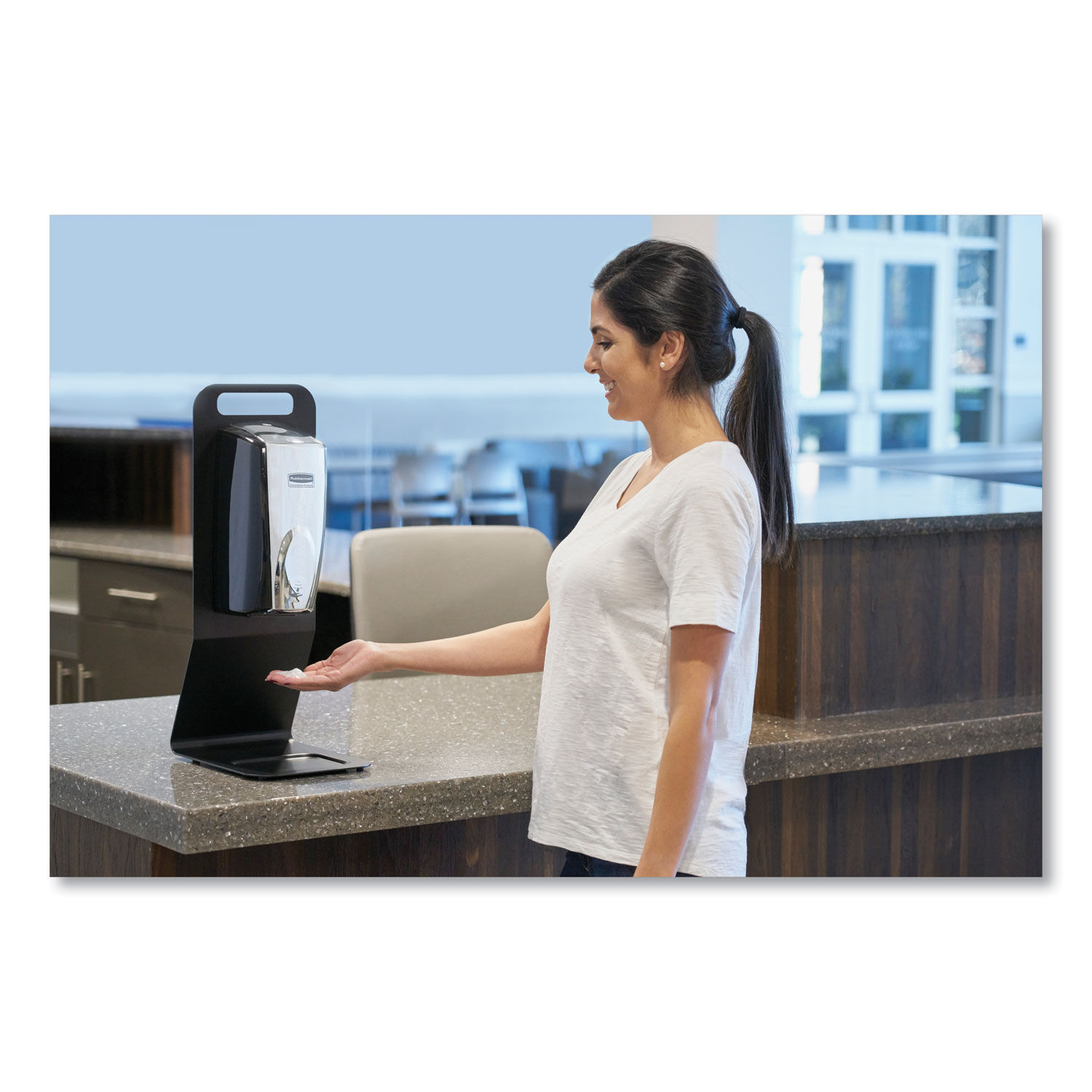 AutoFoam Touch-Free Dispenser by Rubbermaidandreg; Commercial RCP750411