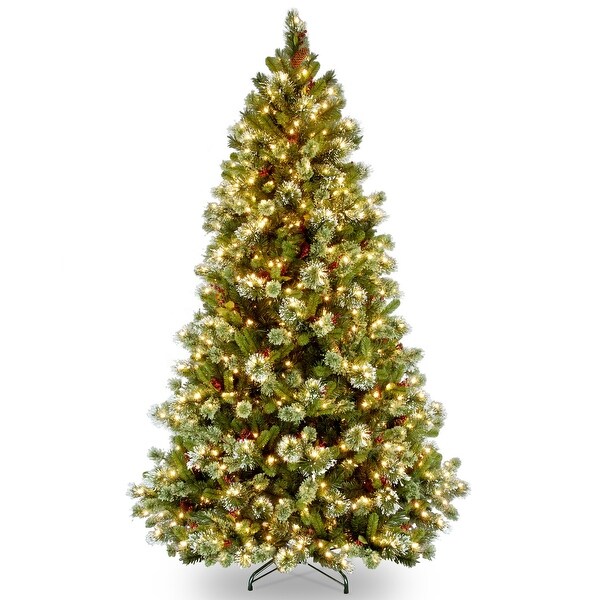 National Tree Company 6.5 ft. Wintry Pine Medium Tree with Clear Lights