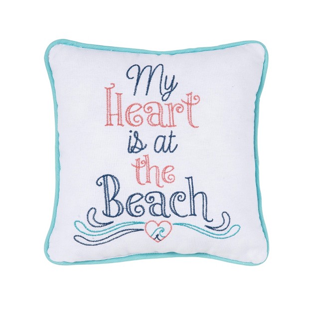 C amp f Home Heart At The Beach Pillow