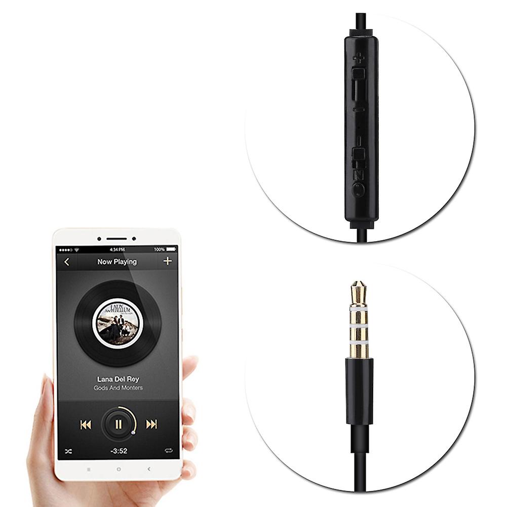 In Ear Headsets Air Tube Security Earpiece With Mic For Ios For Android Black Cable White Tube