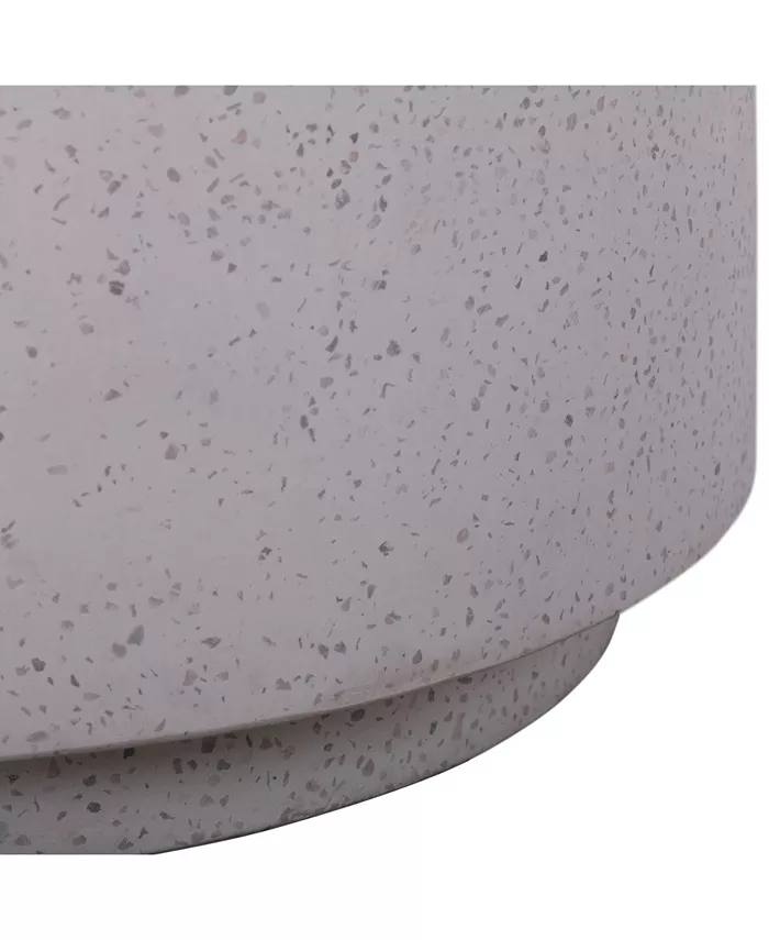 TOV Furniture Terrazzo Speckled Side Tableandnbsp;