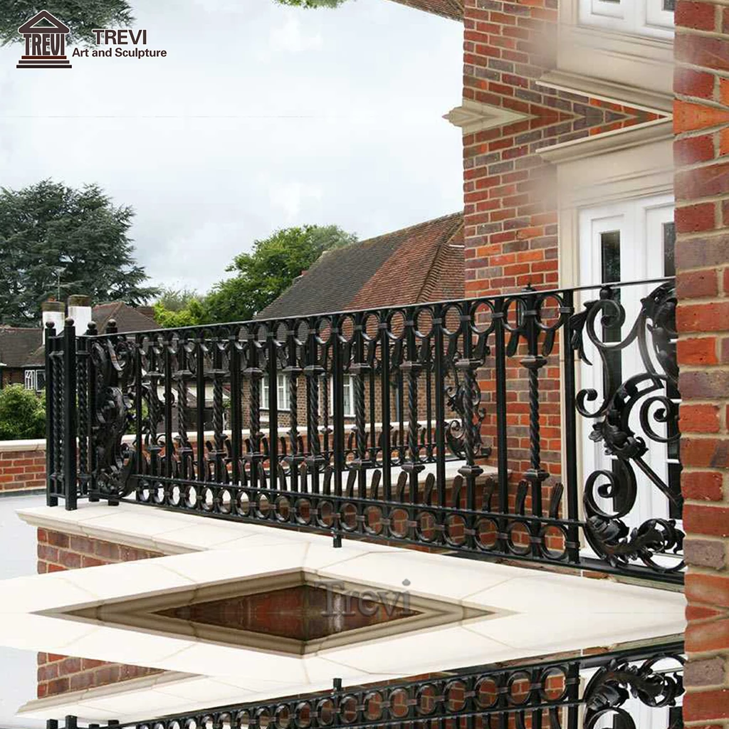 Antique Metal Wrought Decorative Cheap Wrought Iron Fence Panels For Sale