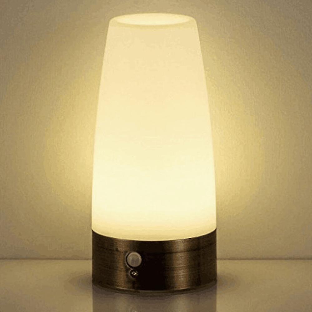 Portable Touch Sensor Night Lights Battery Powered Bedside Warm Table Lamp