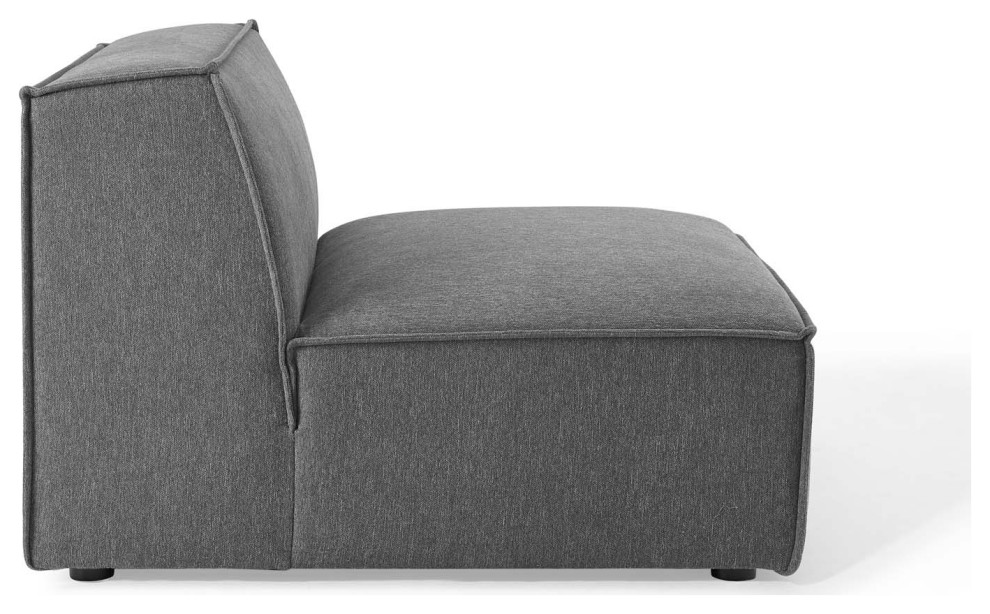 Restore Sectional Sofa Armless Chair EEI 3872 CHA   Transitional   Armchairs And Accent Chairs   by Morning Design Group  Inc  Houzz