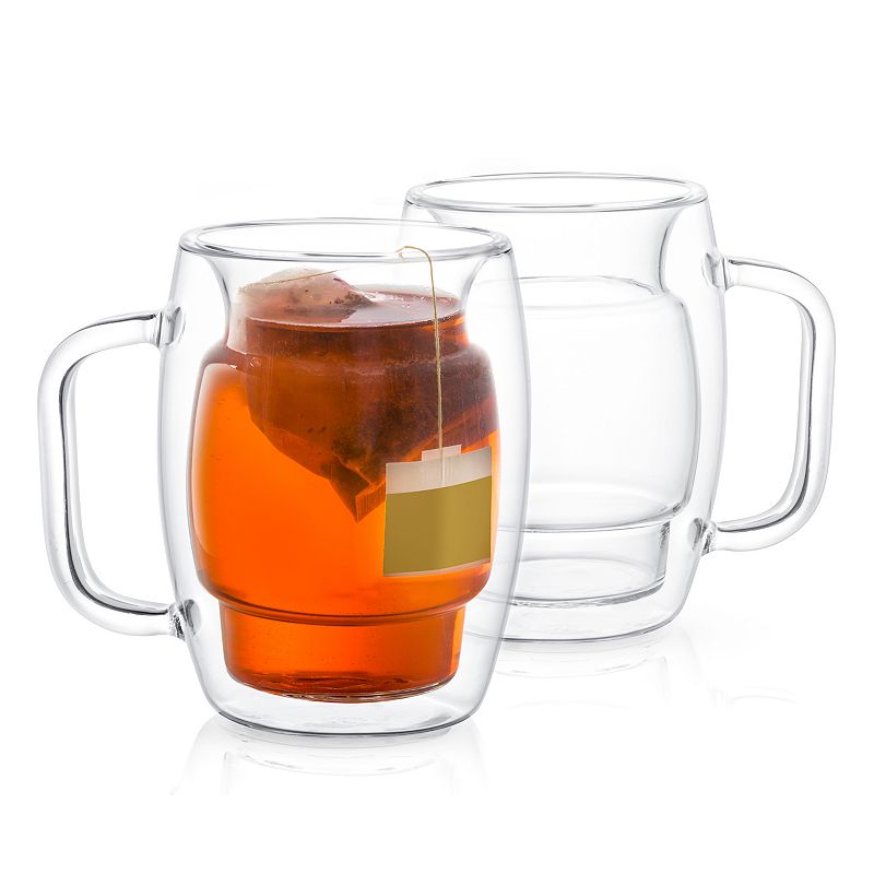 JoyJolt 2-pc. Double Walled Mug Set