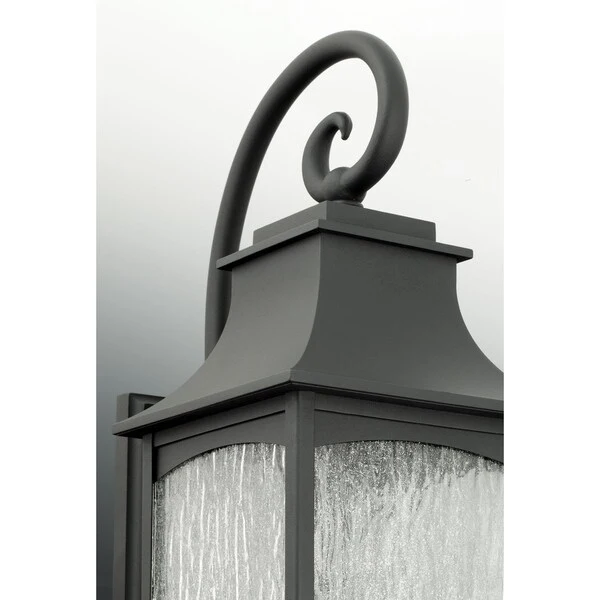 Progress Lighting Maison Black Aluminum 3-light Large Wall Lantern Shopping - The Best Deals on Outdoor Wall Lanterns | 18933113