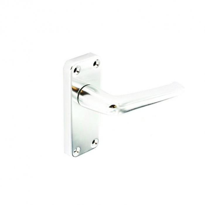 Securit Bradford Aluminium Latch Handles (Pack of 2)