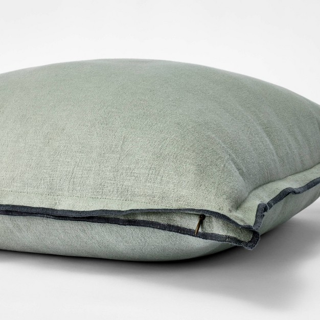 Linen Square Throw Pillow Designed With Studio Mcgee