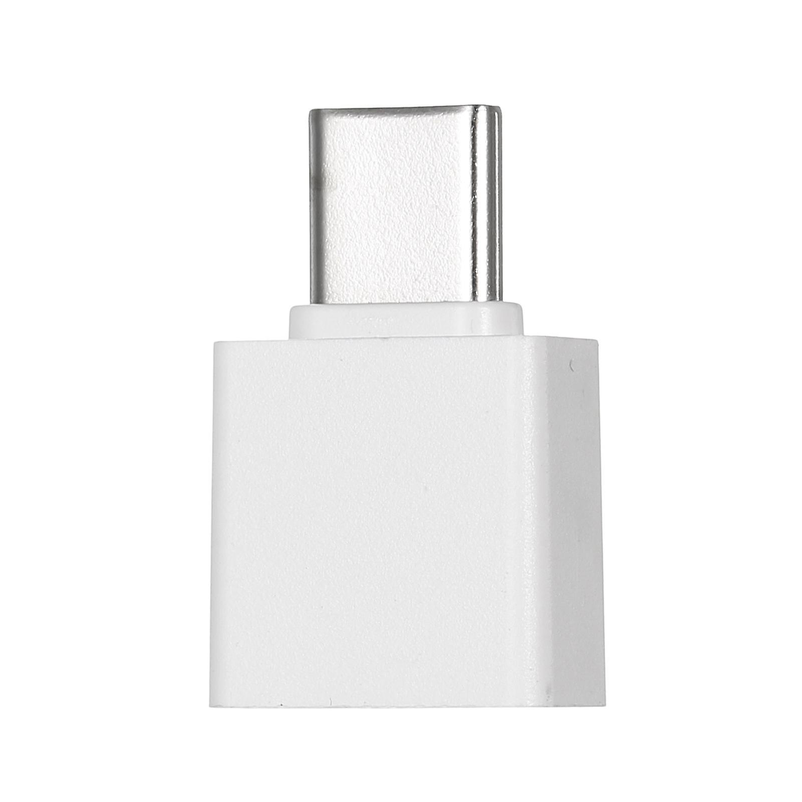 Otg Adapter Type-c To Usb2.0 Adapter Portable Type-c Adapter Mini Size Plug And Play Wide Compatibility White