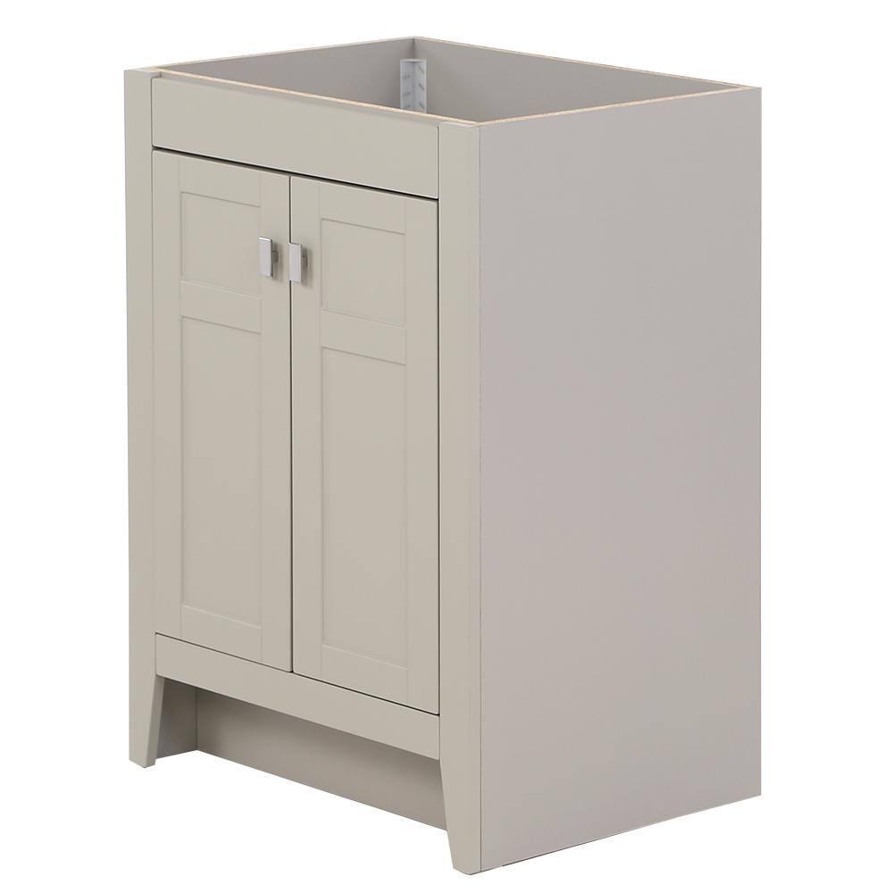 Home Decorators Collection Bladen 24 in W x 184 in D x 3425 in Bath Vanity Cabinet Only in Gray