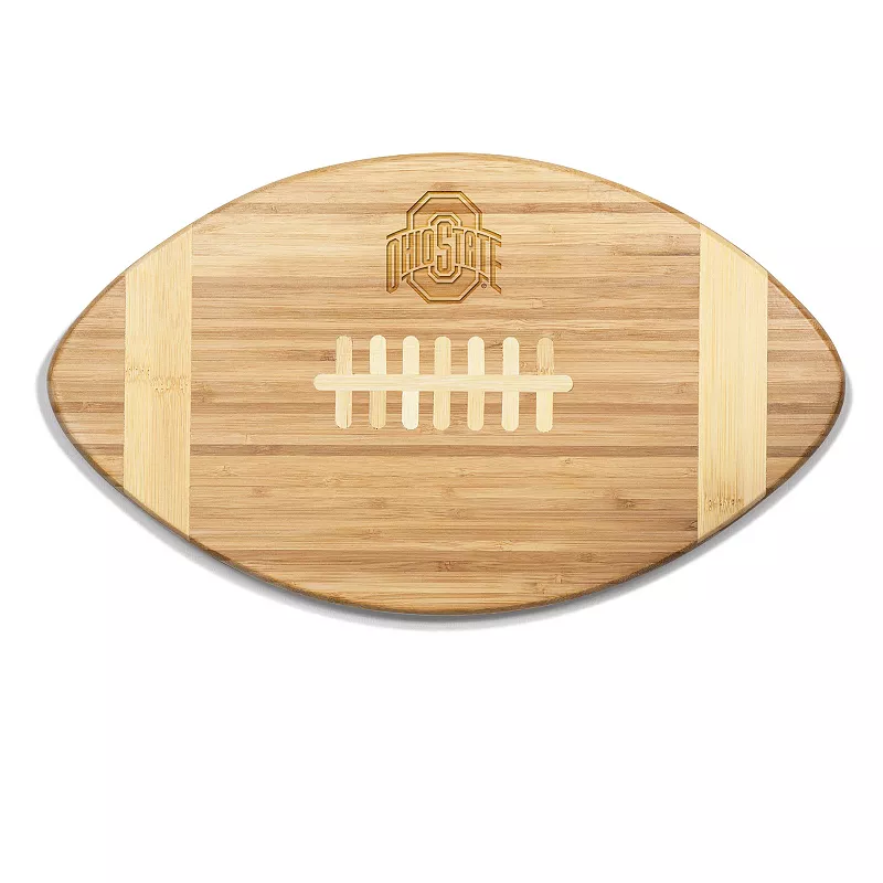 Ohio State Buckeyes Touchdown Football Cutting Board Serving Tray