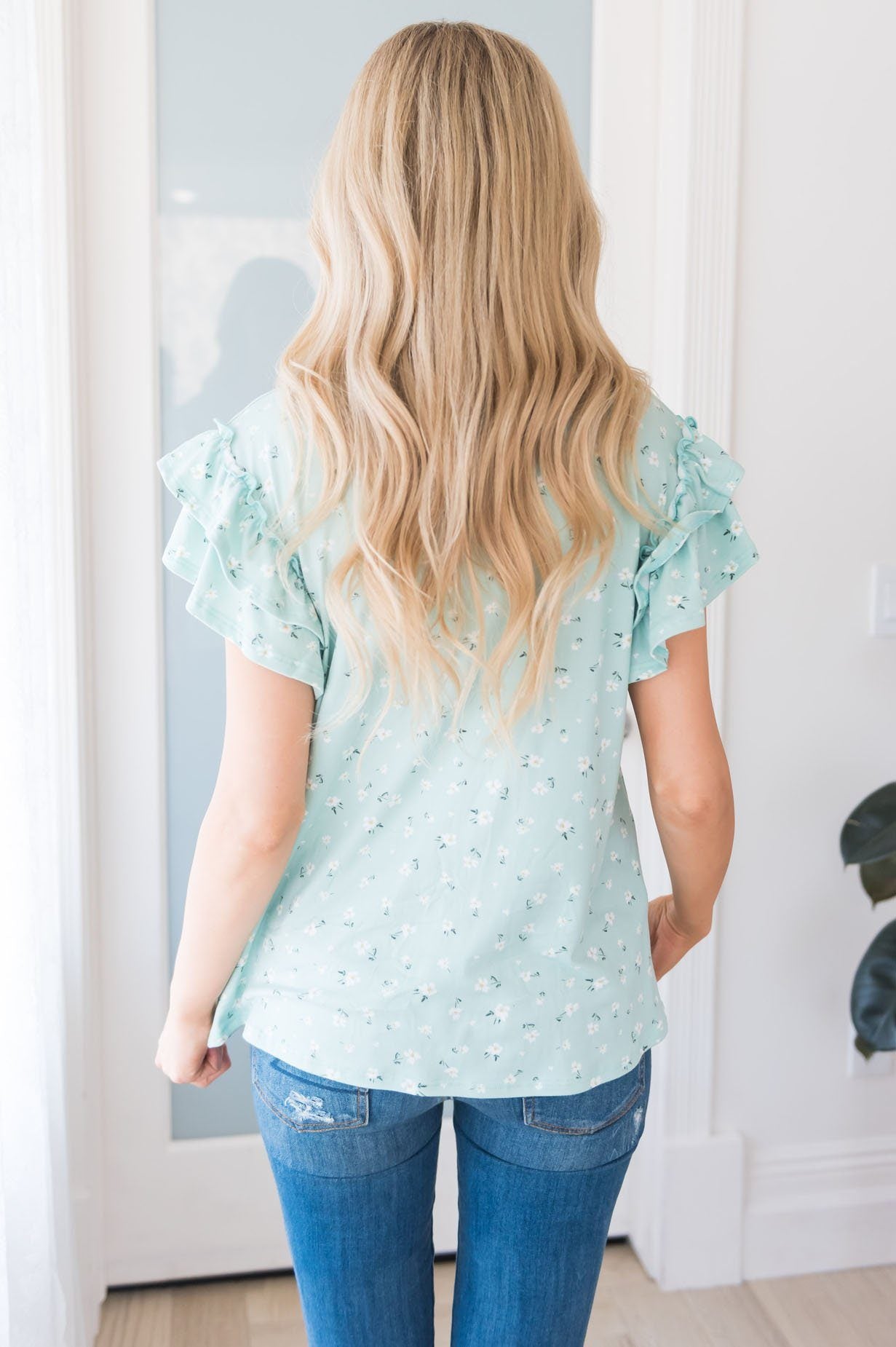 Sweet Blossoms Modest Blouse