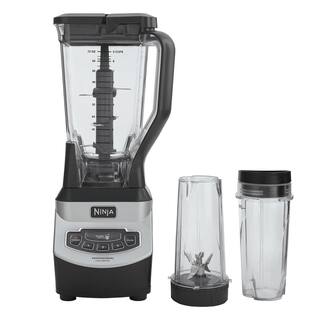 NINJA Nutri Ninja 72 oz. 5-Speed Black Professional Blender with 2 Nutri Ninja Cups (BL621) BL621