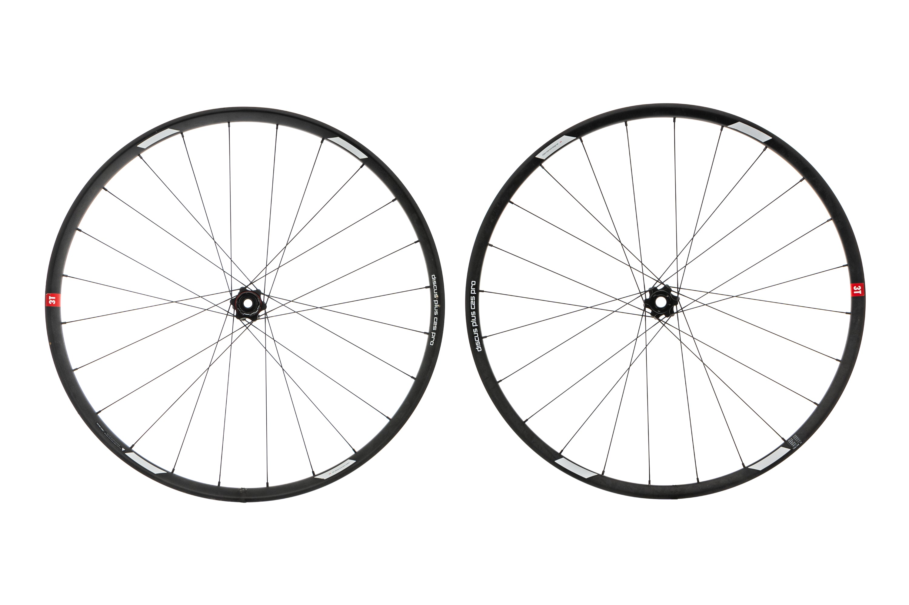 3T Discus Plus C25 Pro Disc Aluminum Tubeless 650b Wheelset