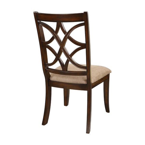 Wooden Side Chairs Set of 2