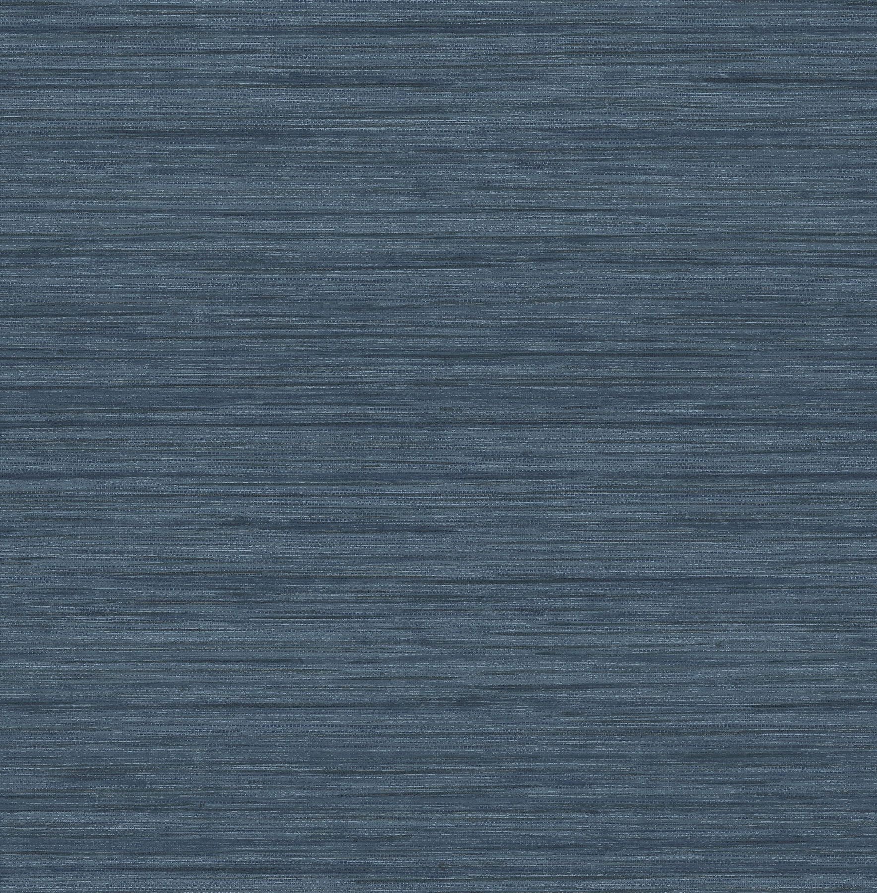 Barnaby Faux Grasscloth Wallpaper in Indigo from the Scott Living Collection