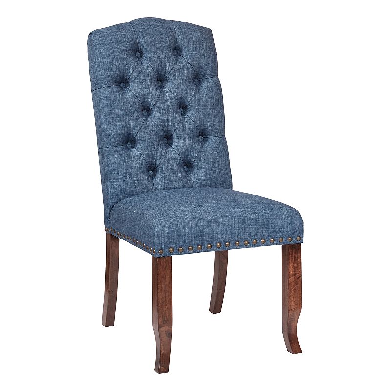 OSP Home Furnishings Jessica Tufted Dining Chair