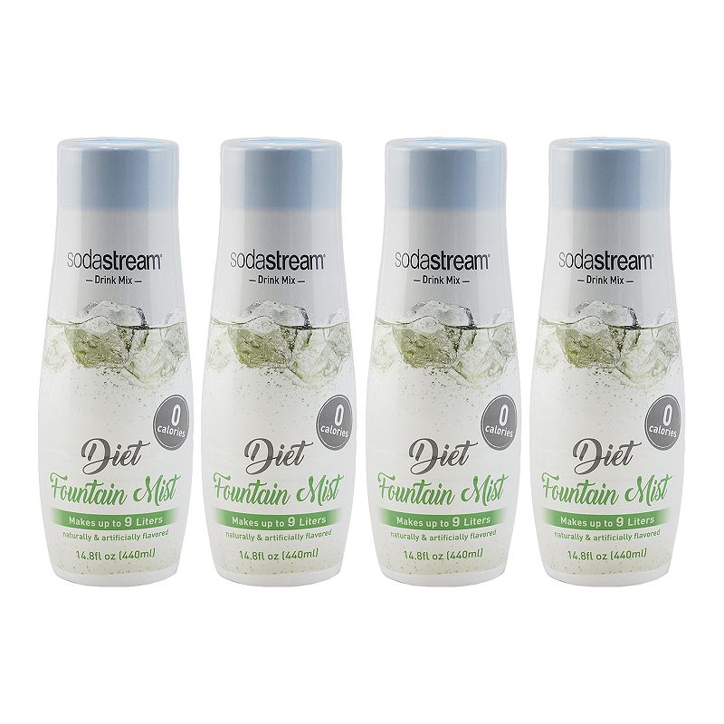 SodaStream Diet Fountain Mist 14.8-oz. Sparkling Drink Mix - 4-pk