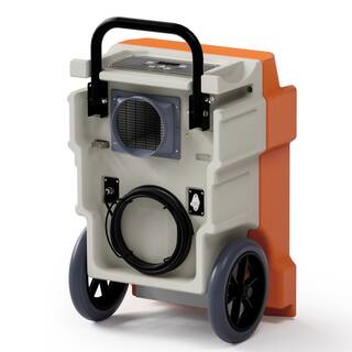 Edendirect 190 pt. 7500 sq.ft. Bucketless Commercial Dehumidifier in Orange with Drain Hose WXKJRY20051102