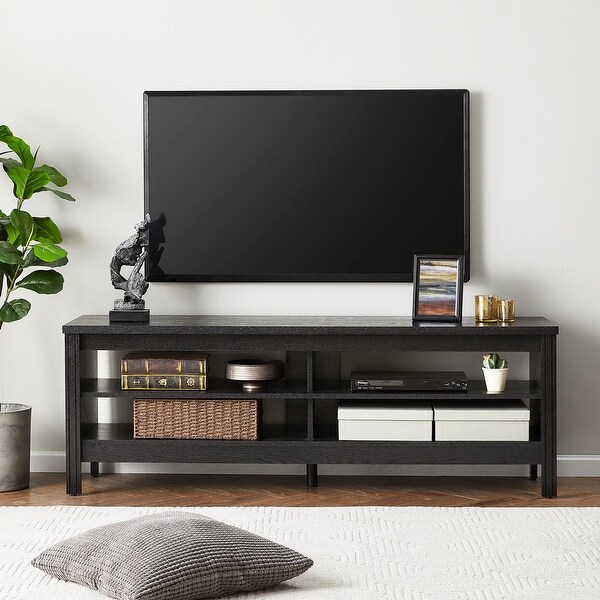 70 Inch TV Stand for 75'' TV， Classic Entertainment Center TV Console