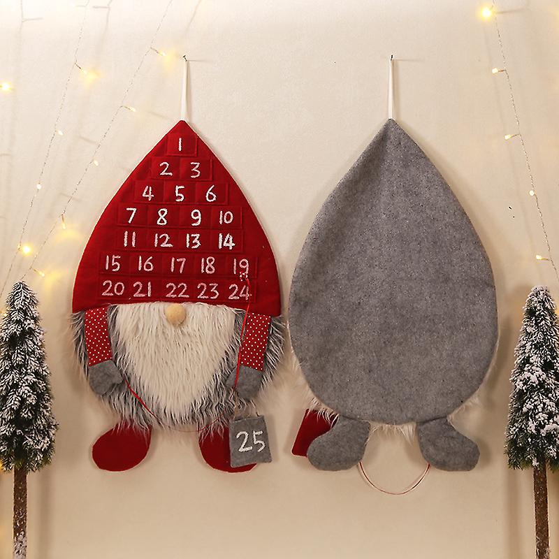 Non Woven Fabric Simulation Wool Creative Forest Person Wall Calendar