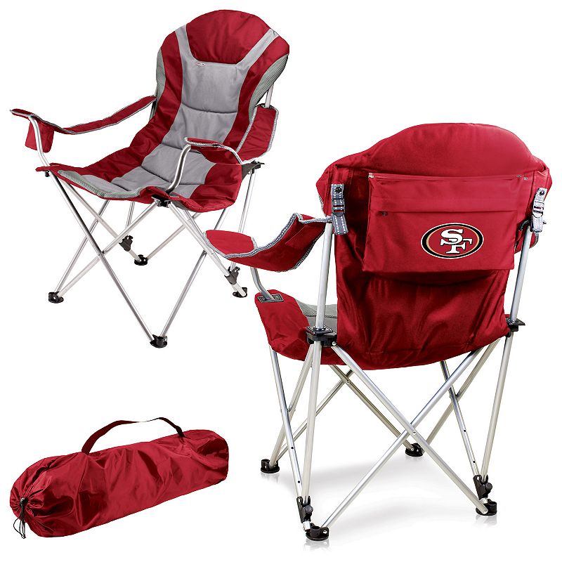 NFL San Francisco 49ers Reclining Camping Chair