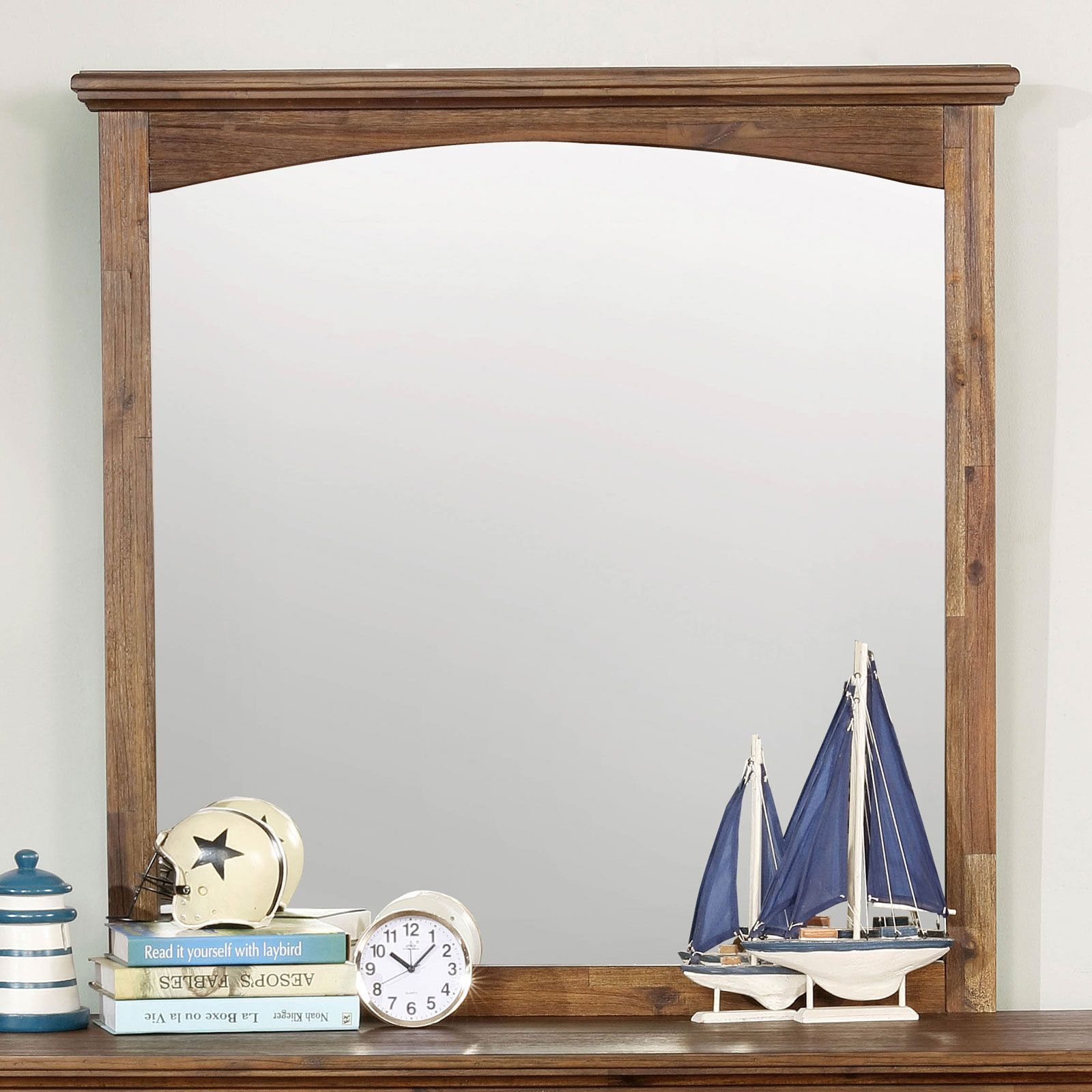 Colin Mirror  Dark Oak