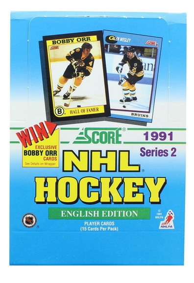 Score SCO 96621 C NHL 1991 92 Score Hockey Series ...