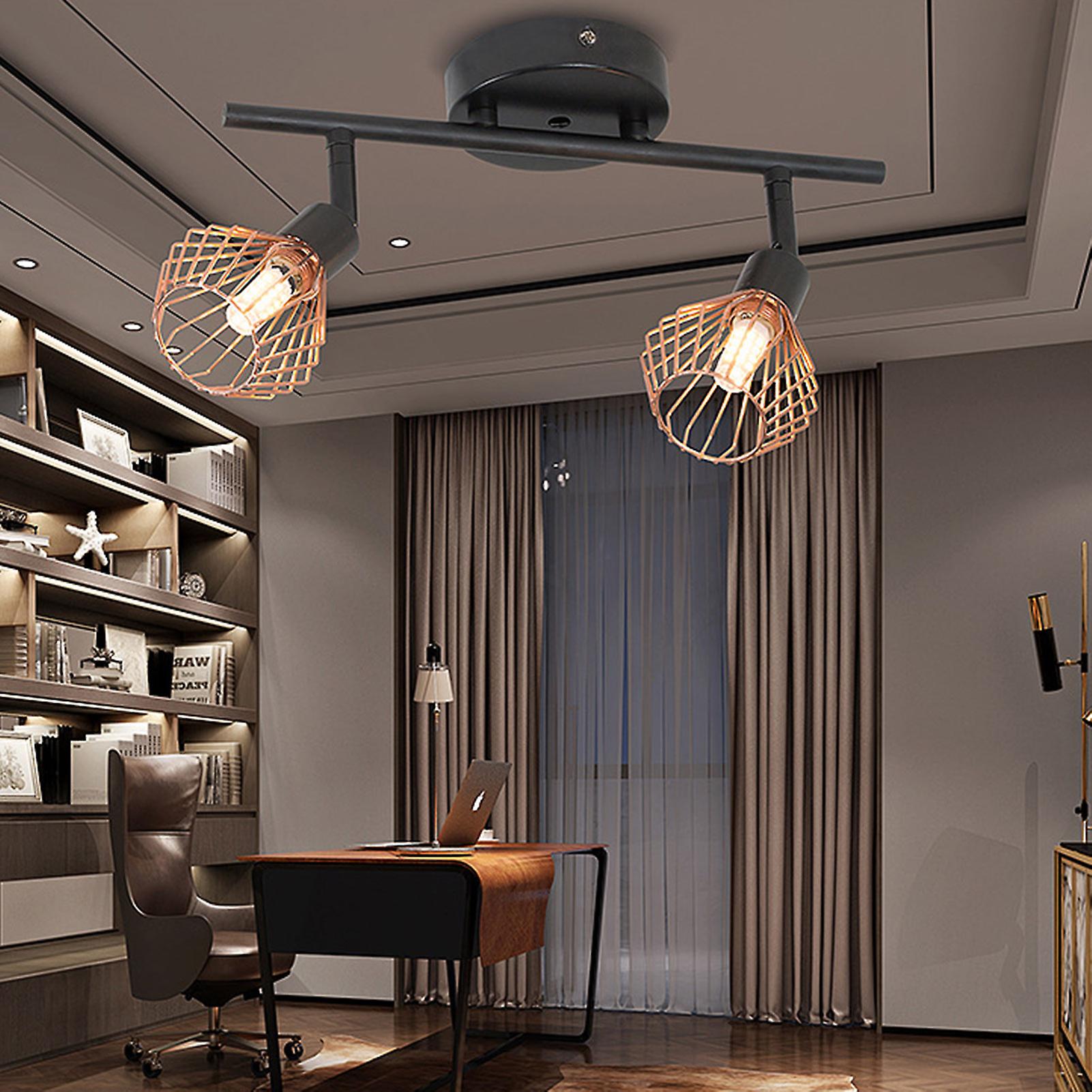 Spot Light 10w Iron Hollow-out With 2pcs G9 Lamp Holder Ceiling Decoration Dining Room Bedroom Ceiling Light No.299256