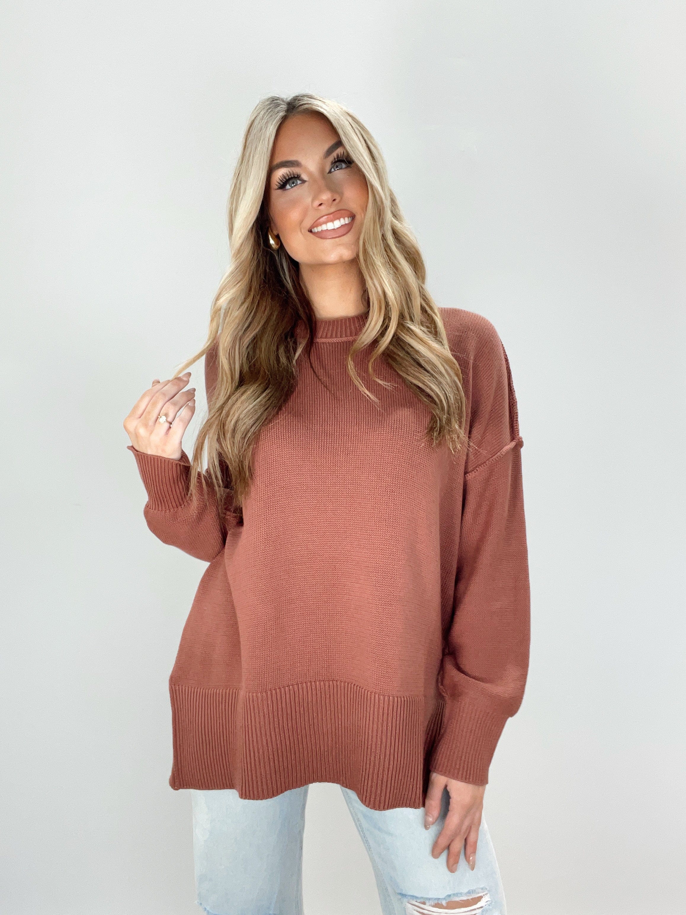 Stitched Sweater
